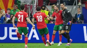 Ronaldo experiences an emotional rollercoaster as Portugal defeat Slovenia in a penalty shoot-out