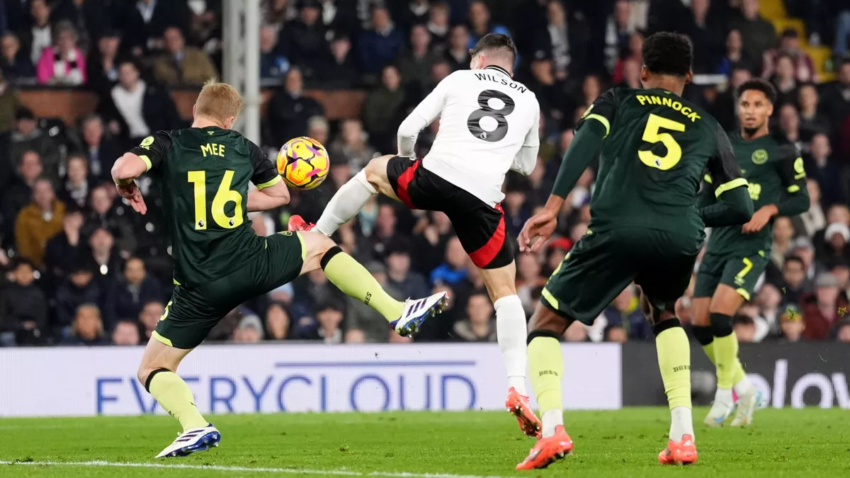 Late double from Fulham's Harry Wilson helps secure victory against Bees