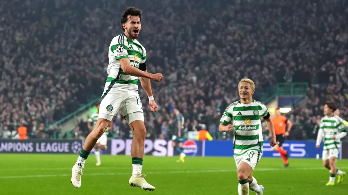 Nicolas Kuhn shines as Celtic cause upset against RB Leipzig