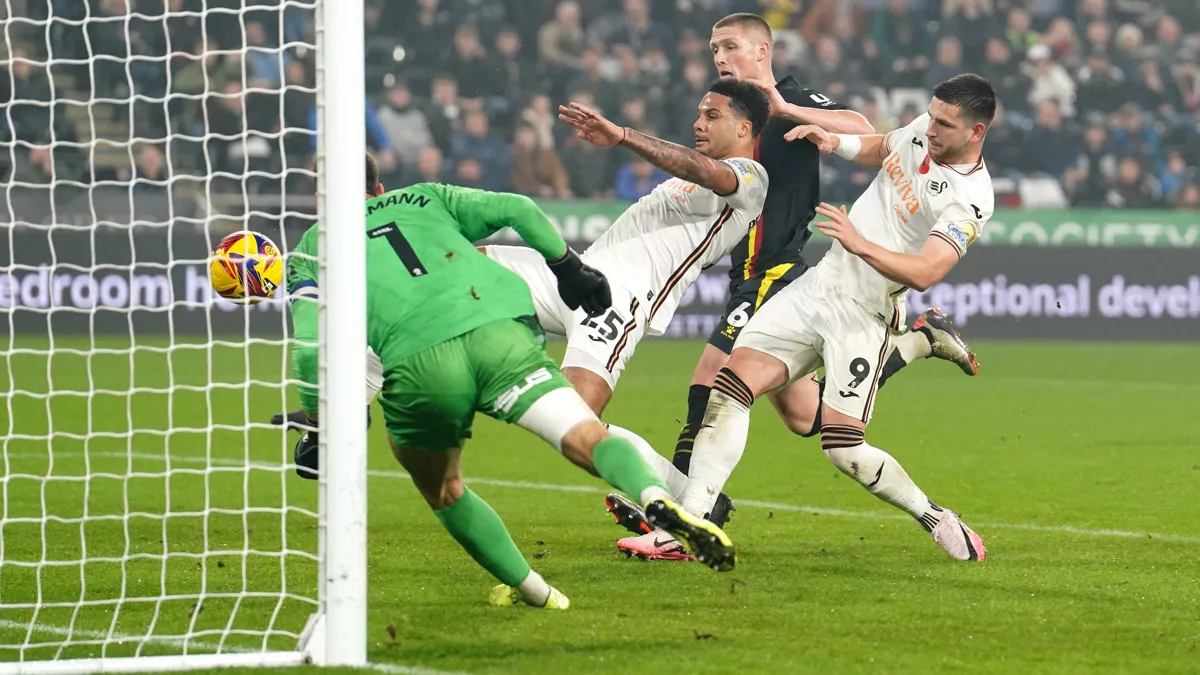 Myles Peart-Harris scores first goal as Swansea defeat Watford