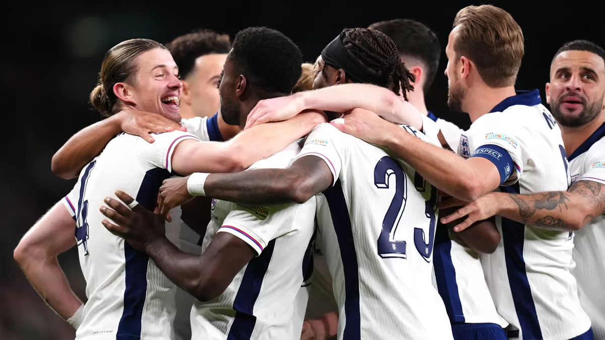 Lee Carsley guides England to Nations League promotion after hammering Ireland