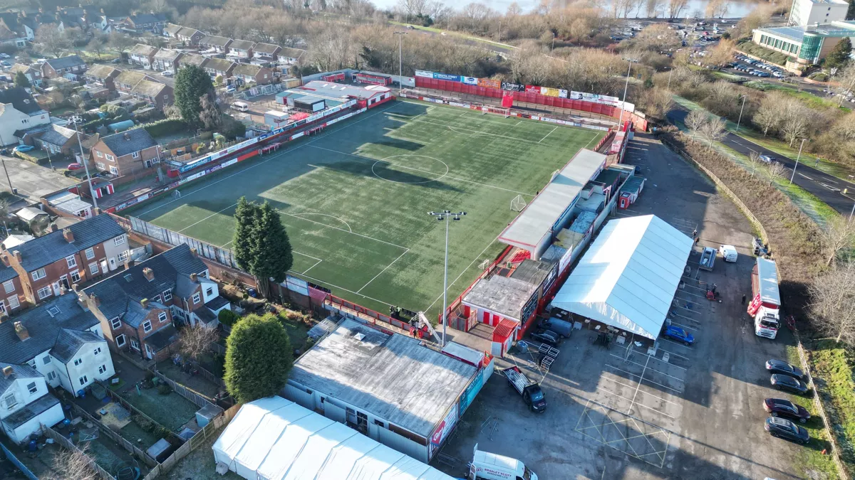 Tom McGlinchey scores two goals in the first half as Tamworth comfortably defeat Boston who are struggling