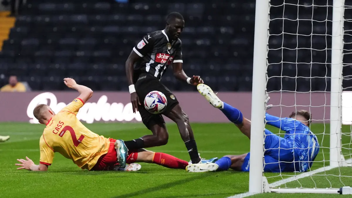 Alassana Jatta clinches victory for Notts County against Carlisle