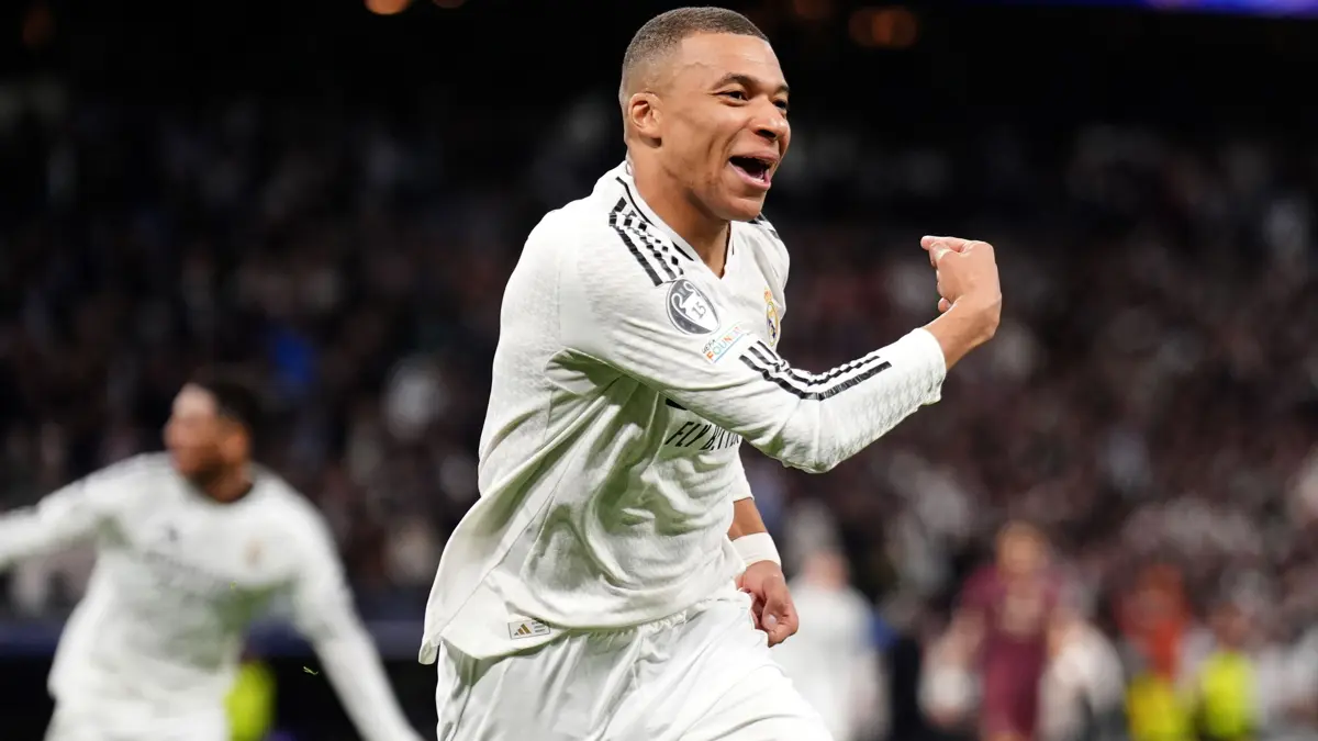 Kylian Mbappe's hat-trick knocks Man City out of Champions League