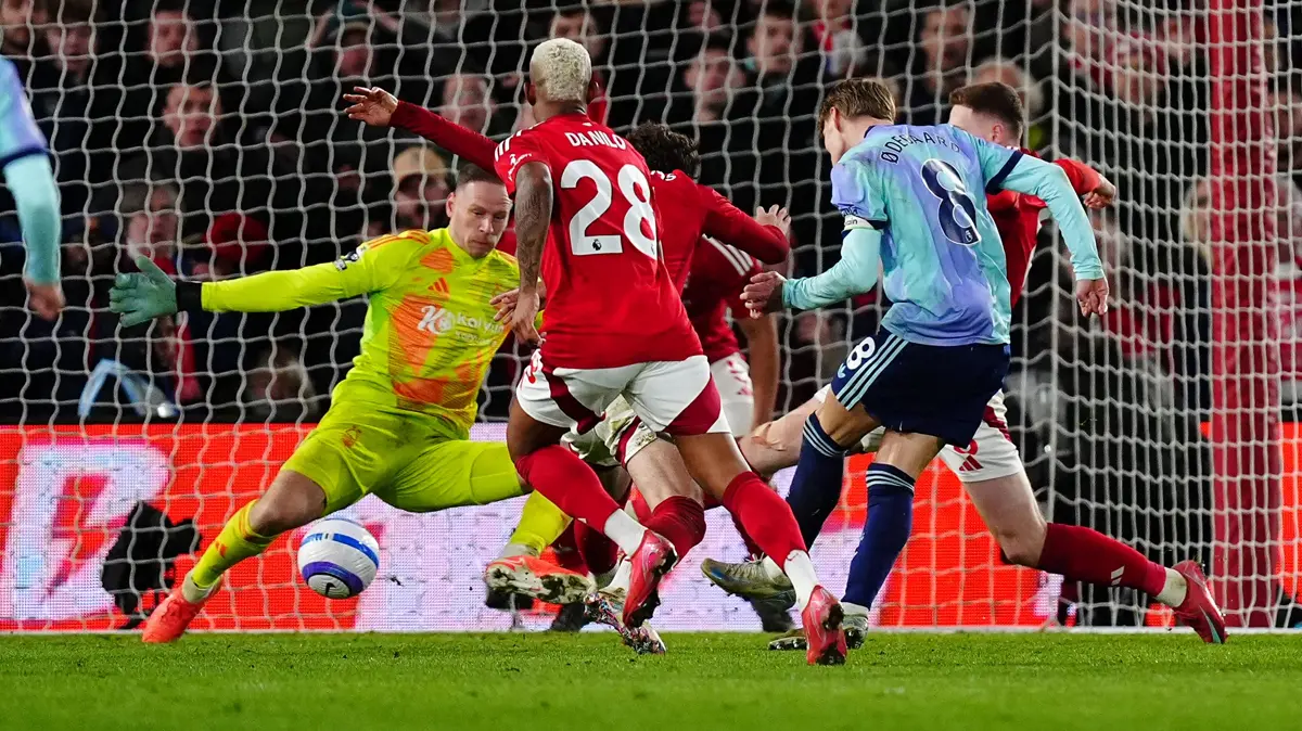 Arsenal's slim chances of winning the title take another hit after goalless draw at Forest