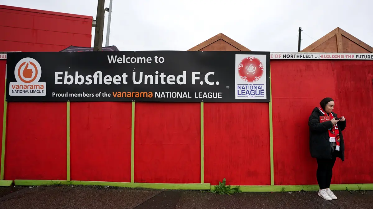 Ebbsfleet's descent into lower league secured following a lively draw against Aldershot