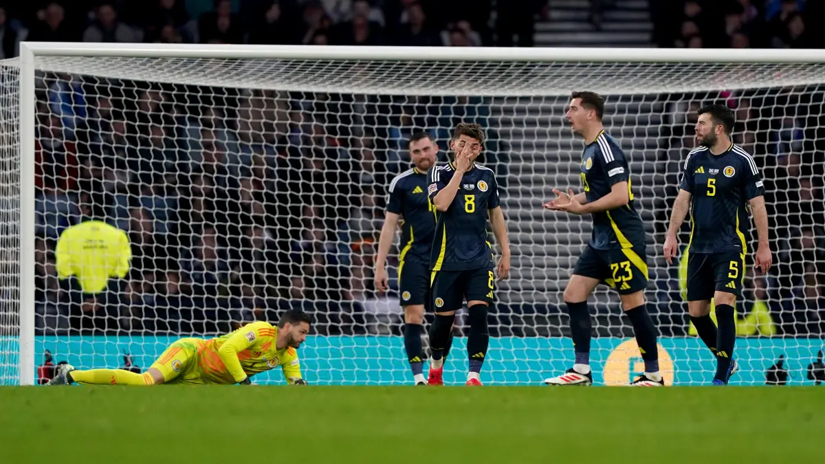 Scotland drops from top tier in Nations League following Greece's crushing victory