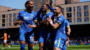 AFC Wimbledon triumph over Notts County in League Two play-off semi-final to advance to final