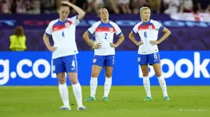 England's disappointing start to European title defence with loss against France