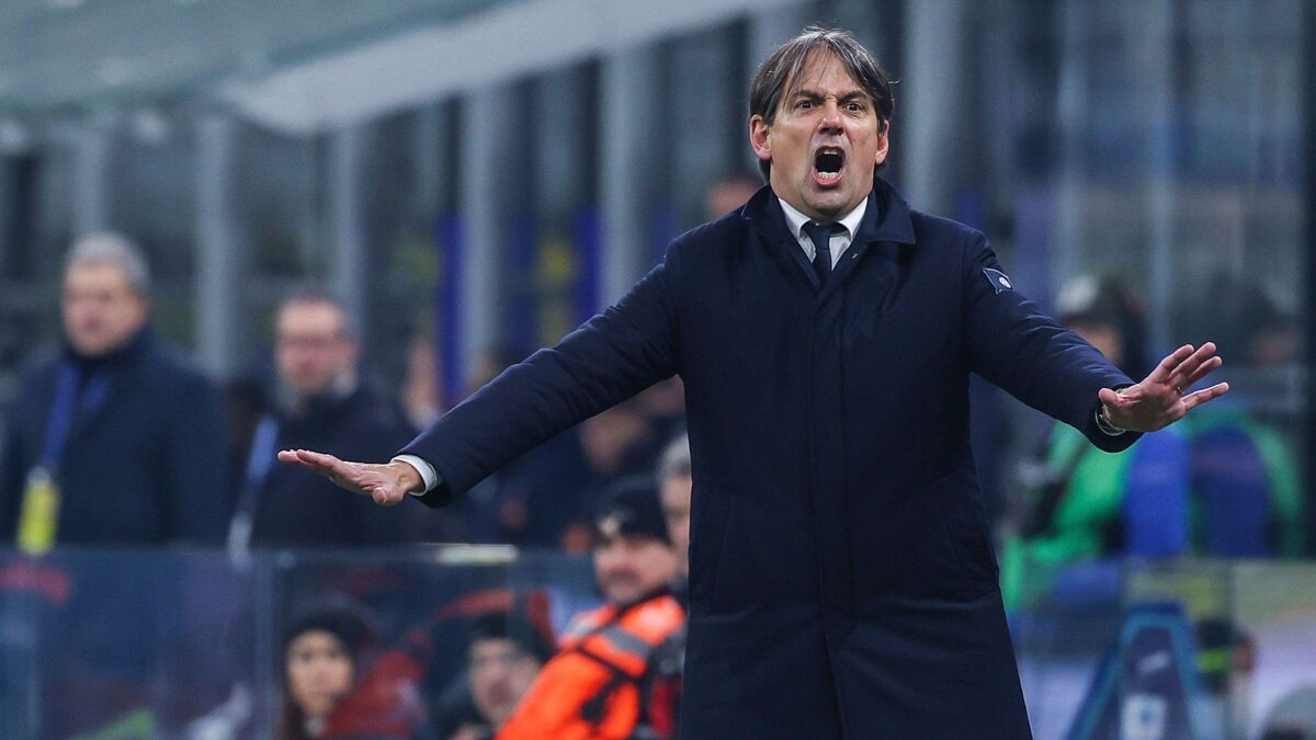 Simone Inzaghi wants his team to do well in their home games.
