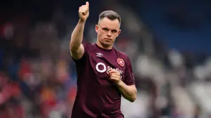 Hearts cruise to victory over Motherwell with a Lawrence Shankland double