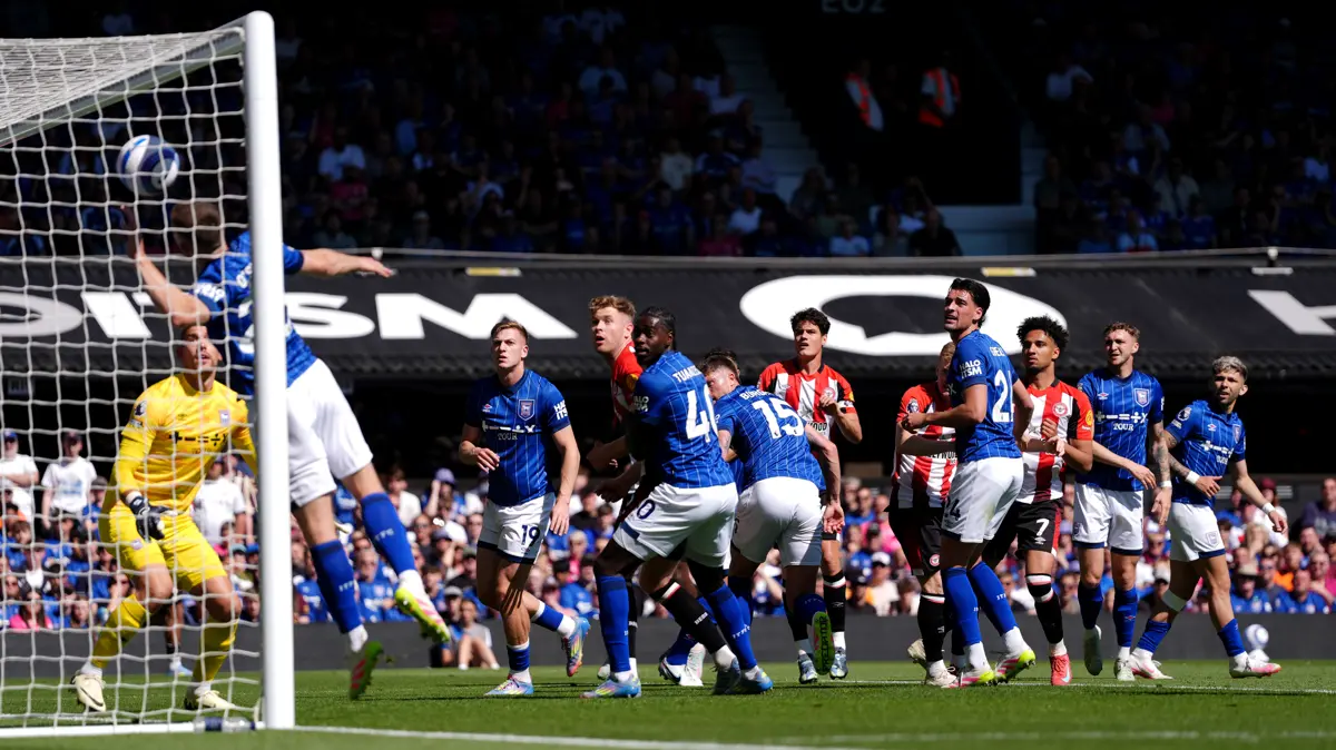 Brentford's European prospects improve with continued winning streak against Ipswich