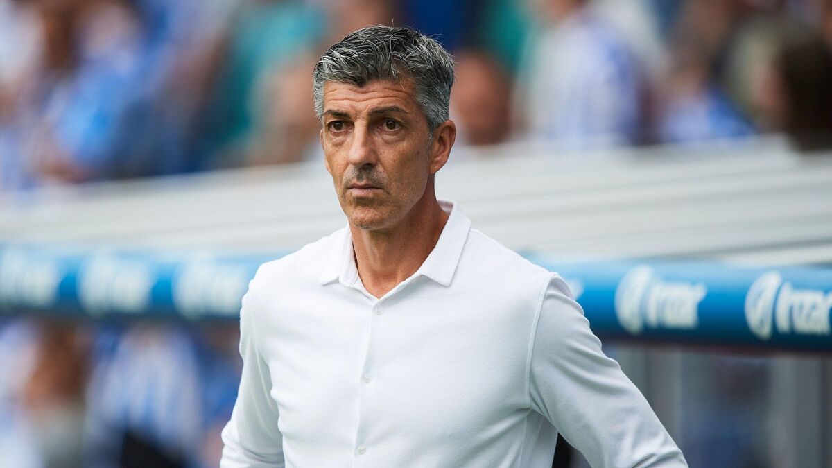 Imanol Alguacil is set to depart from Real Sociedad when the season ends.