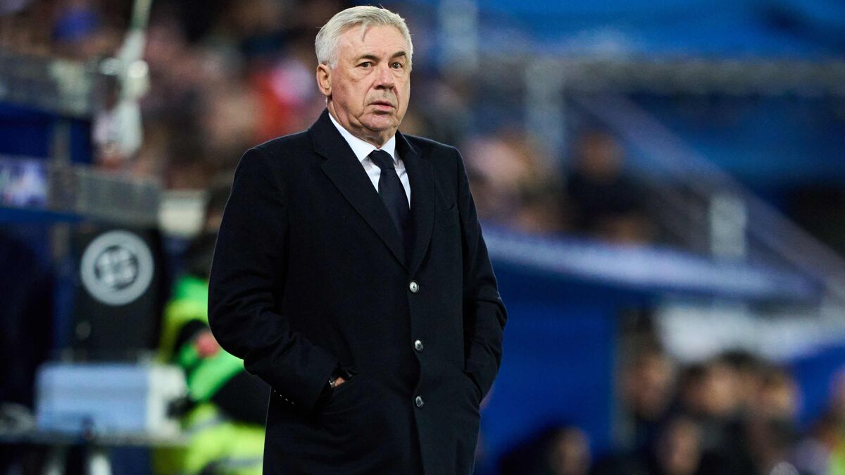 The coach of Real Madrid, Carlo Ancelotti, is working hard to reach the top position currently held by Barcelona.