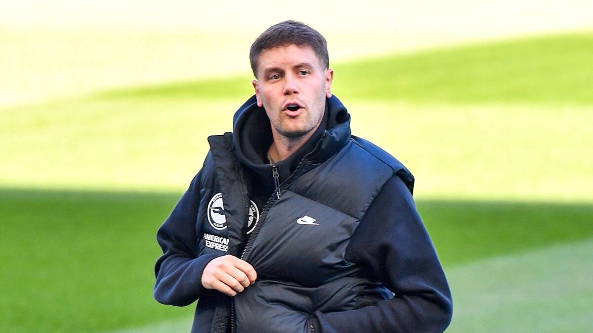 Fabian Hurzeler, the coach of Brighton, has his team in contention for a spot in European competitions.