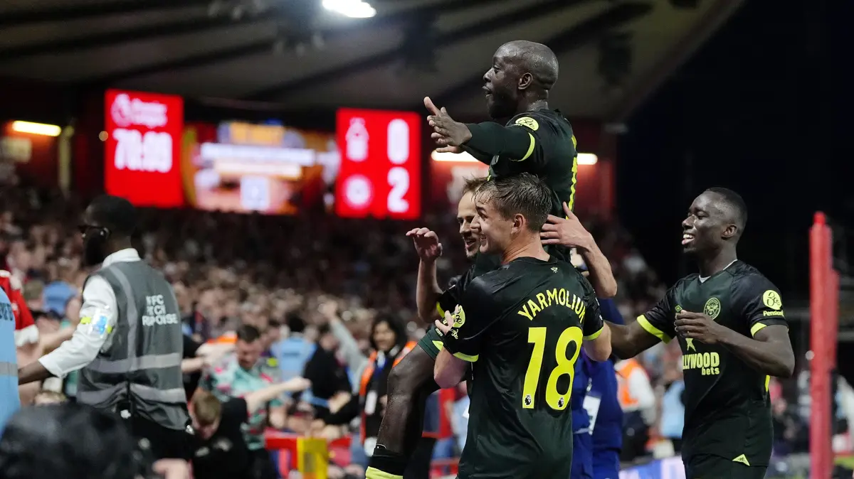Brentford hands Nottingham Forest defeat at home, denting Champions League aspirations