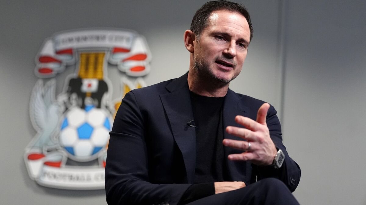 Frank Lampard will be looking for his team to come back from behind in the first match against Sunderland.