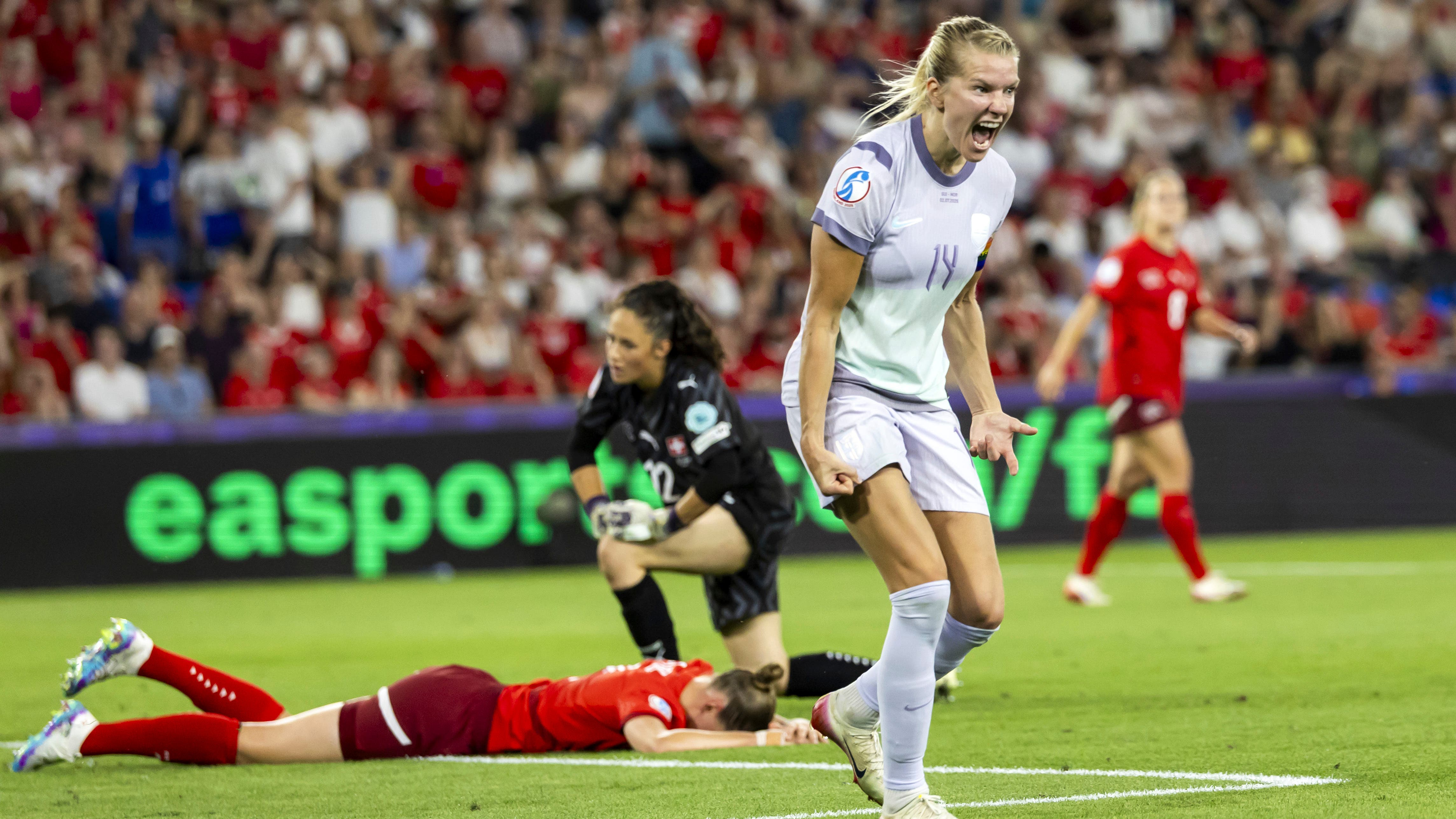 Norway kick off Women’s Euros with win over Switzerland in opening match