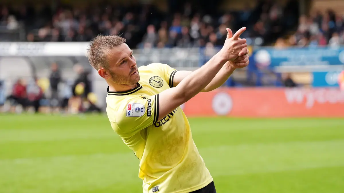 Matty Godden boosts Charlton's morale ahead of play-offs