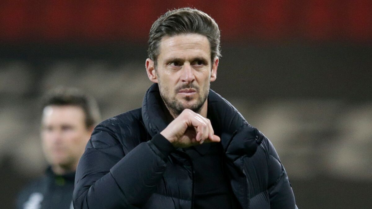 Jason Tindall will step in for Eddie Howe for Saturday's game against Aston Villa.