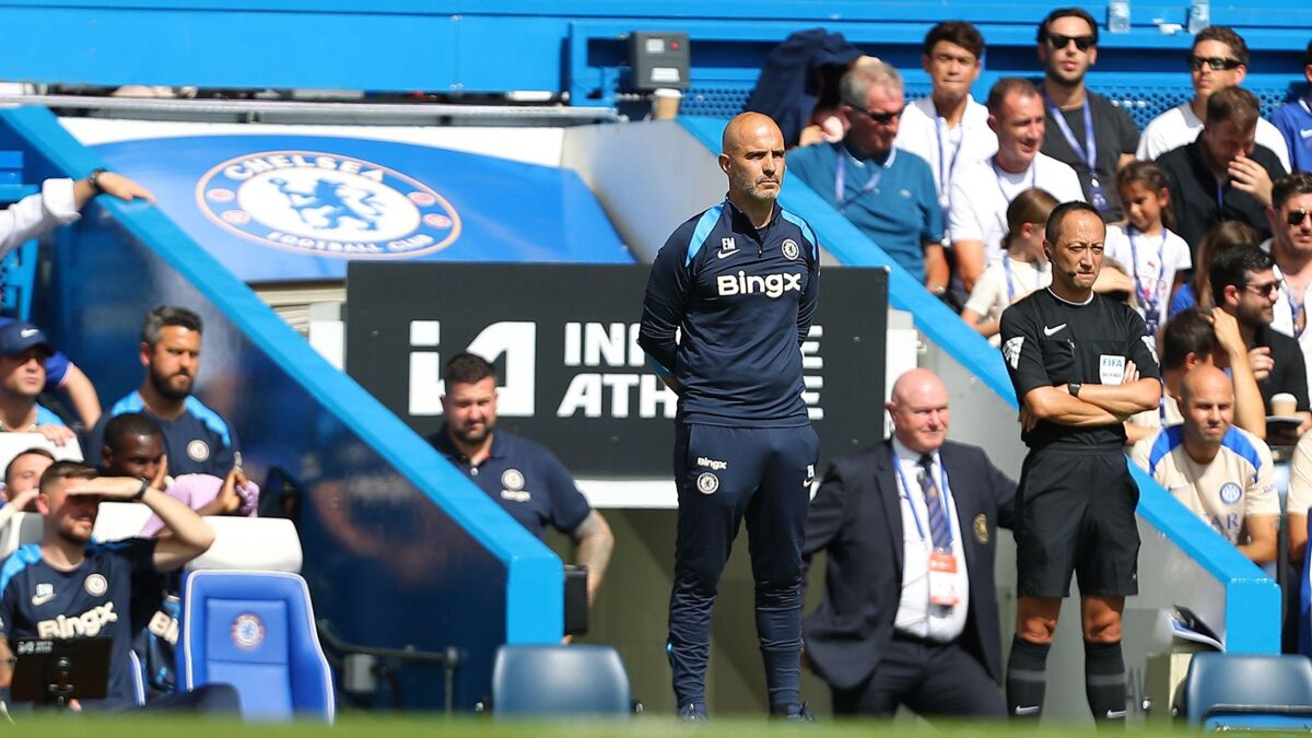 Enzo Maresca's Chelsea team is doing well at the end of the season.